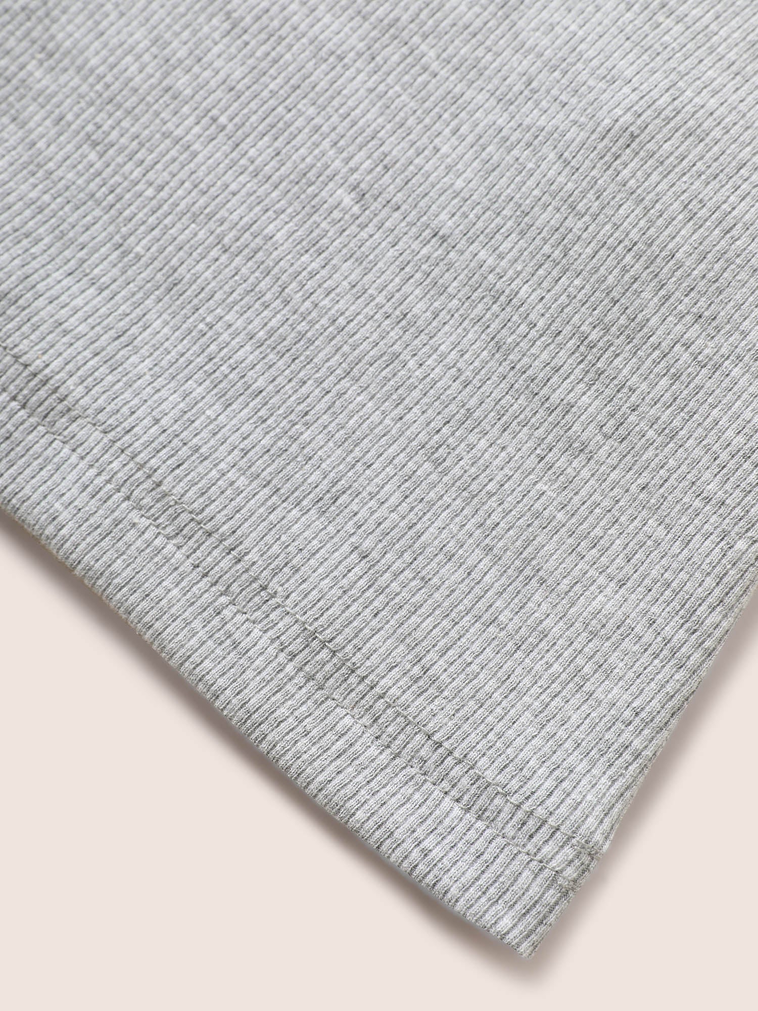 Cotton Notched Collar Solid Pit Strip T-shirt Cotton Notched Collar Solid Pit Strip T-shirt