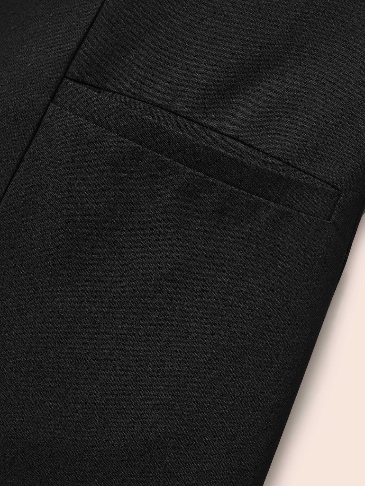 Suit Collar Single Flap Pocket Blazer Suit Collar Single Flap Pocket Blazer