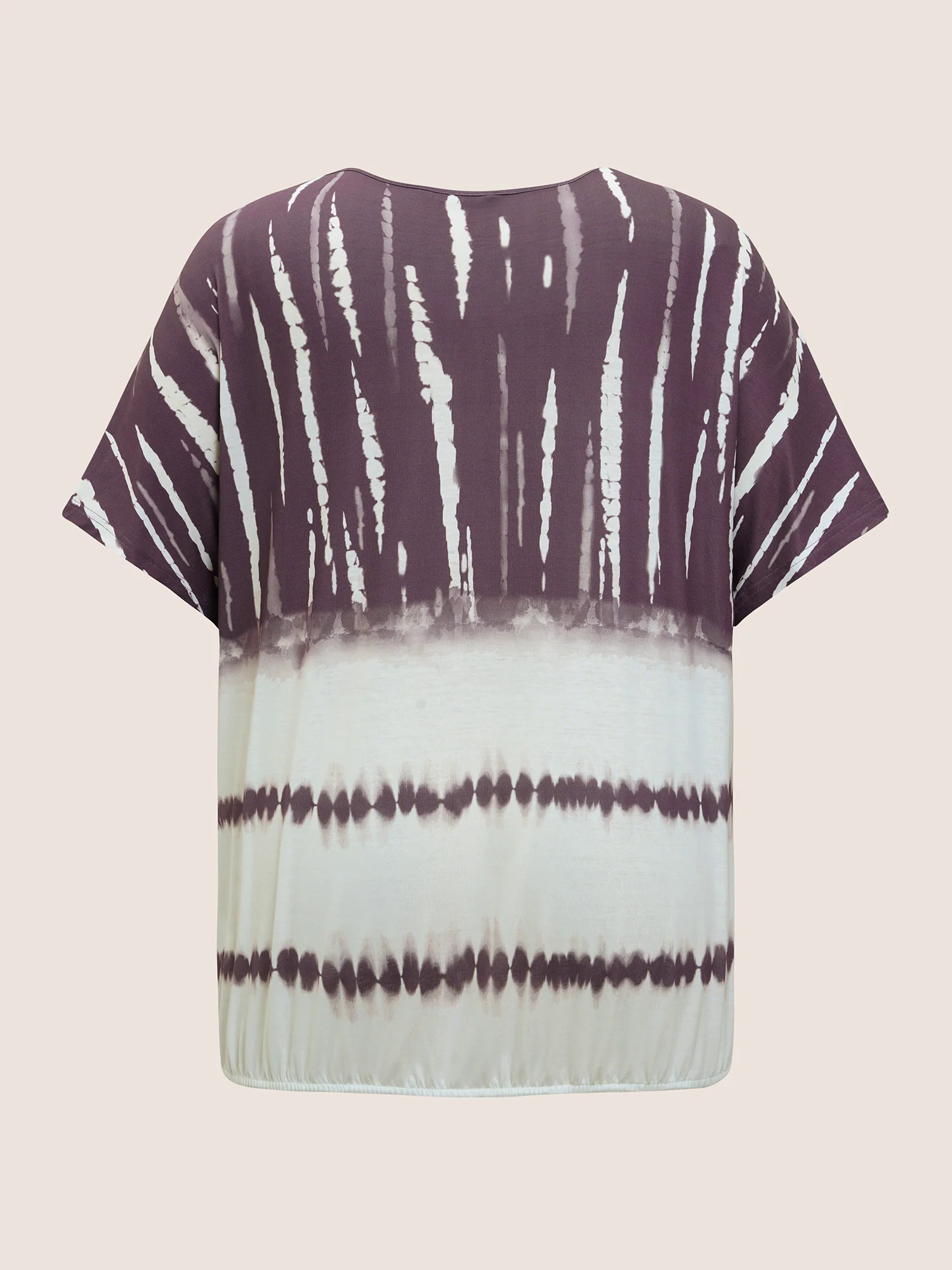 Tie Dye Batwing Sleeve T-shirt Tie Dye Batwing Sleeve T-shirt