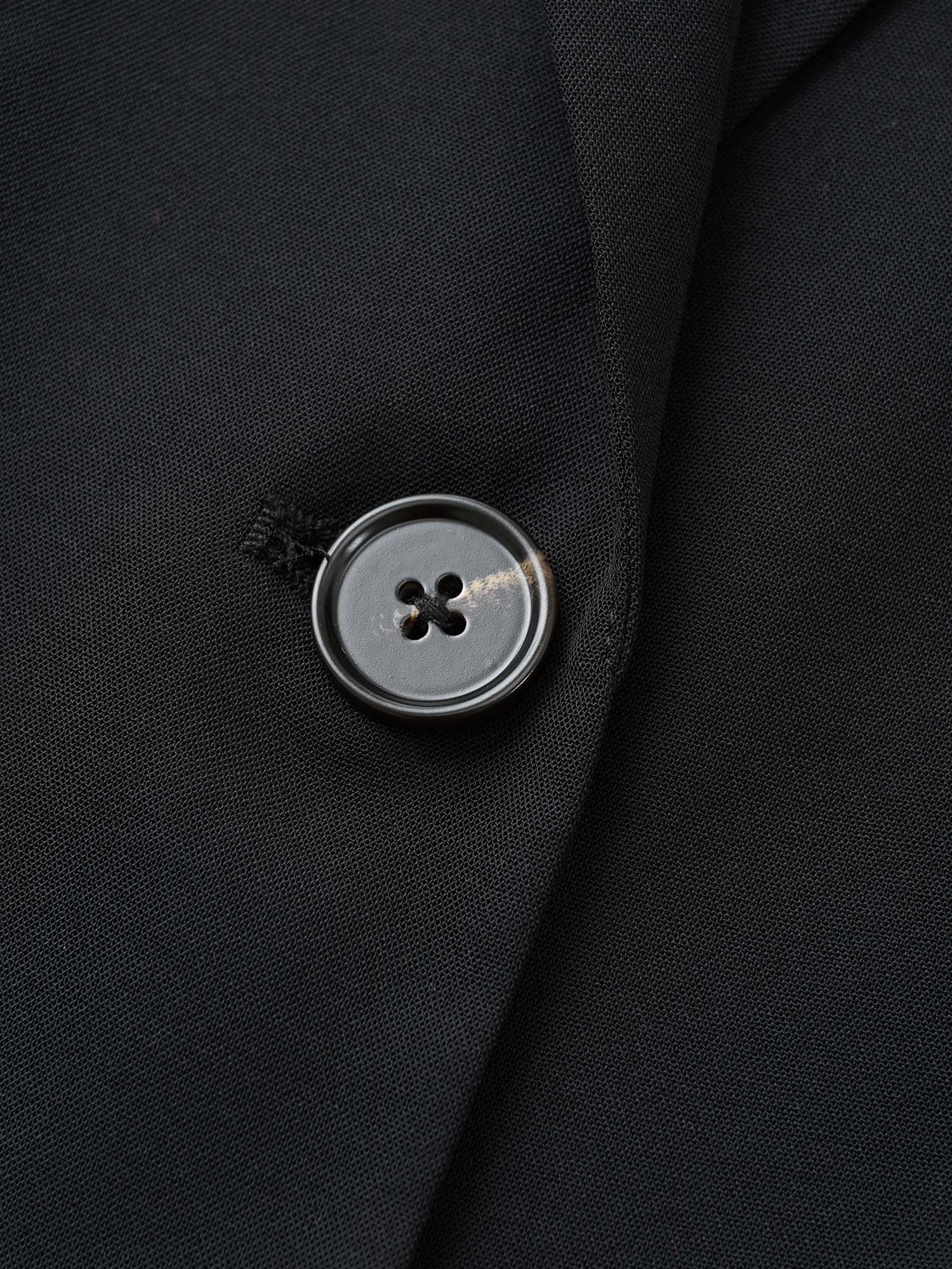 Colour Heart Lined Suit Collar Pocket Blazer