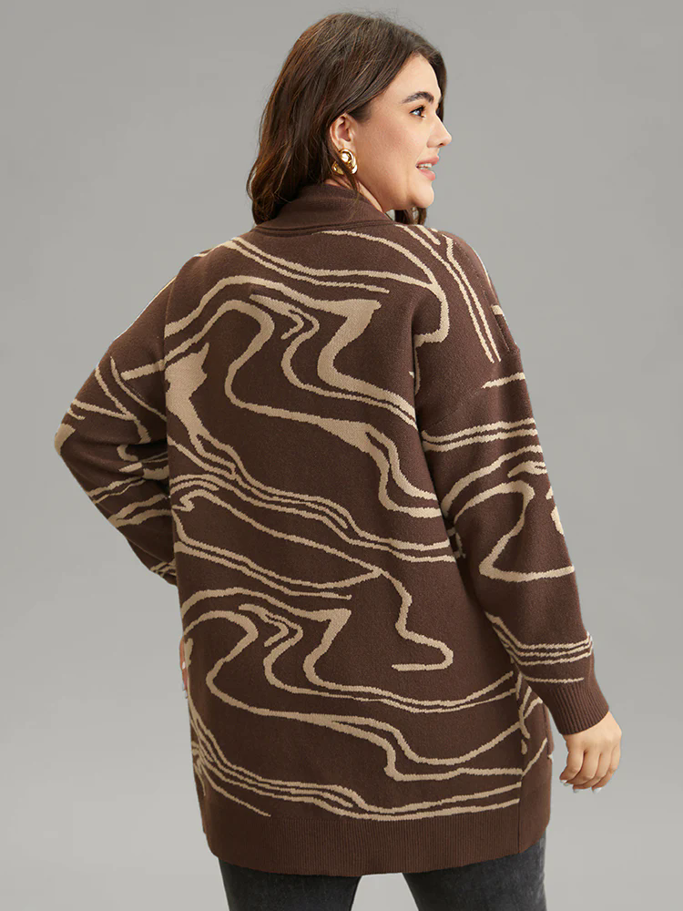 Supersoft Essentials Water Ripple Pocket Cardigan Supersoft Essentials Water Ripple Pocket Cardigan