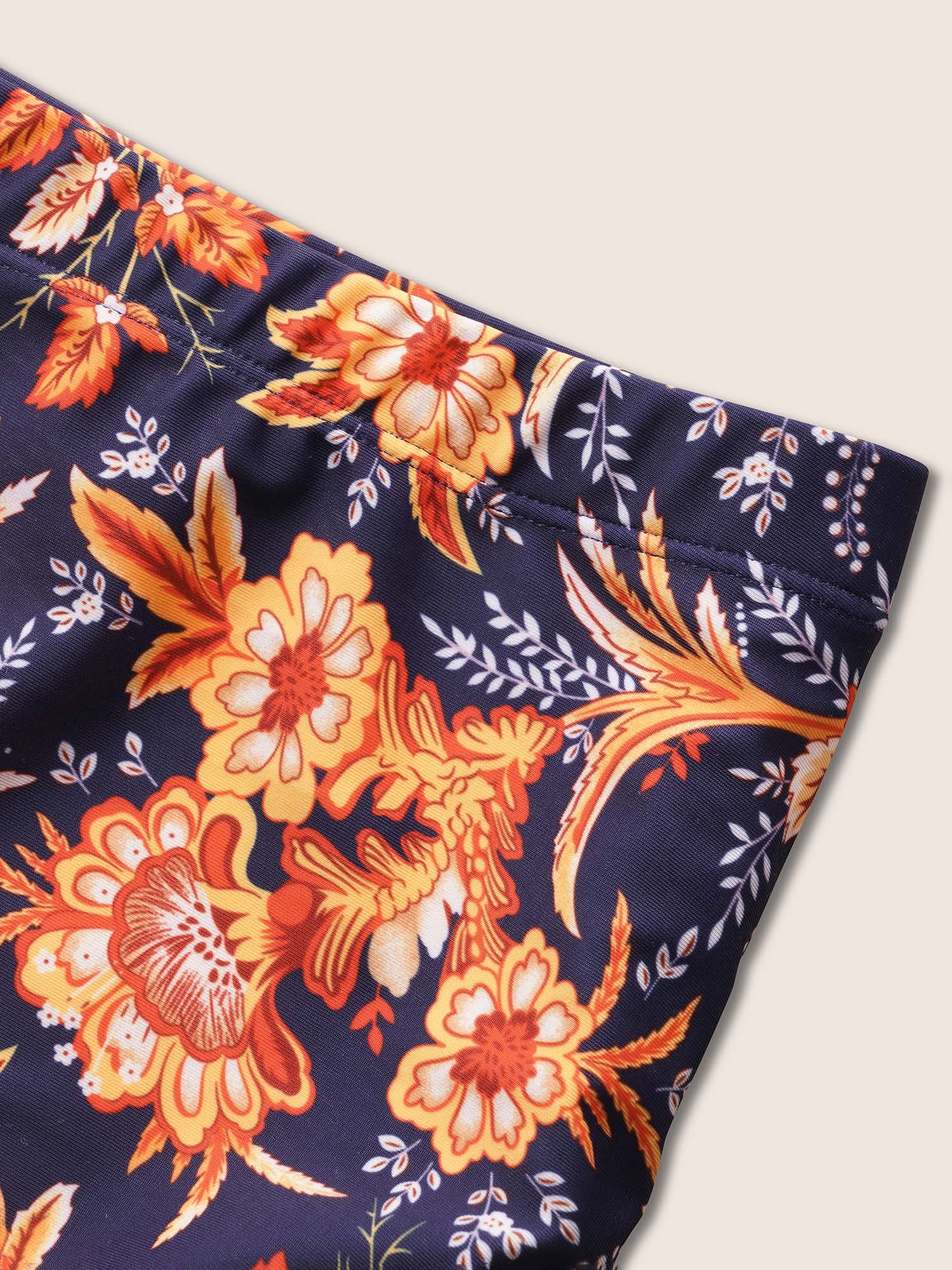 Bandana Print Knotted Asymmetrical Hem Swim Dress Bandana Print Knotted Asymmetrical Hem Swim Dress